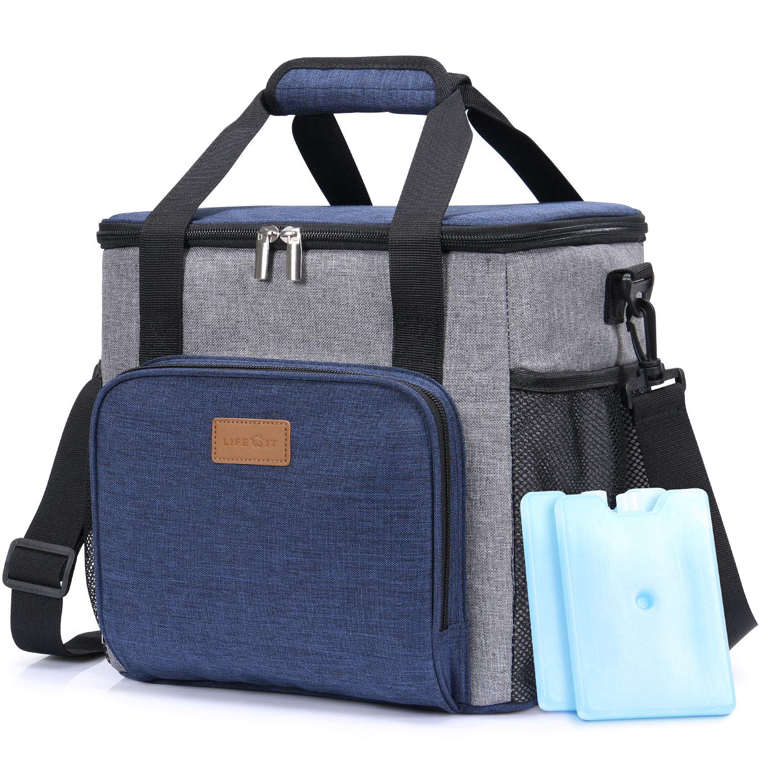 Amazon.com : Lifewit 24-Can Large Cooler Bag Insulated Lunch Bag, Soft  Cooler Bag for Beach/Picnic / Camping/BBQ, Grey : Garde… | Backpack lunch  bag, Bags, Fun bags